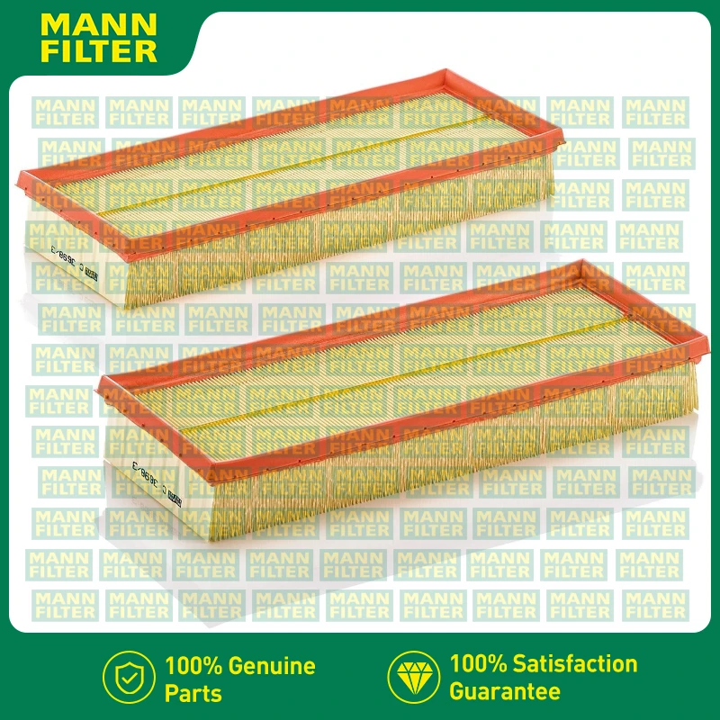 For MERCEDES-BENZ CLK CLS C-Class E GLK R S MANN FILTER C3698/3-2 Air Filter A1120940604 A2730940204 A2730940404 A1120940004