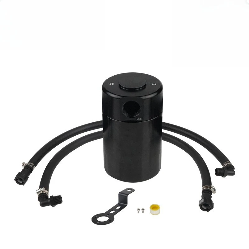 

For car modification, breathable oil pot Aluminum alloy oil pot breathable pot set is suitable for Chevrolet 14-18