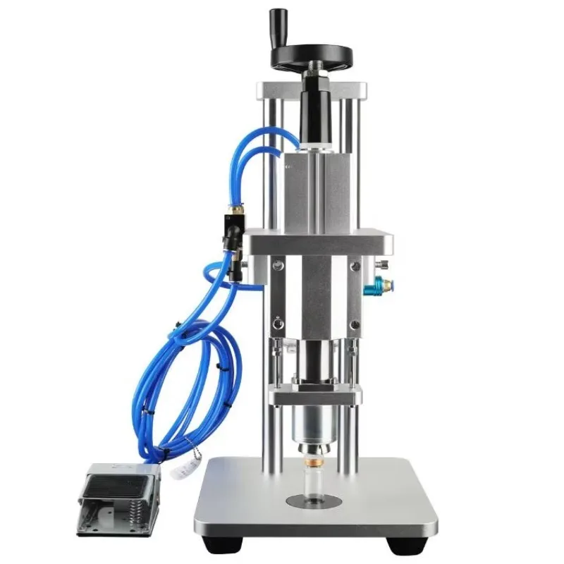 

80ZX Pneumatic 13/20mm Flip Top Cap Crimping Machine