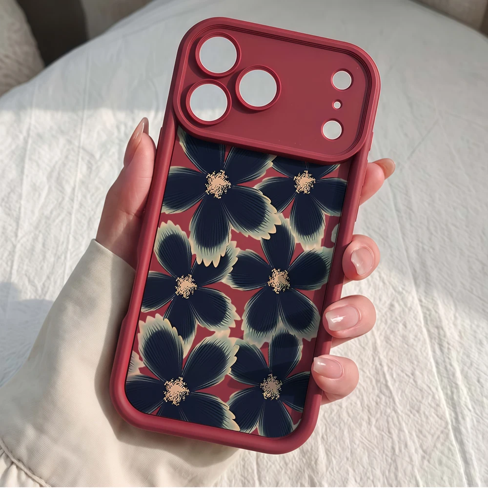เคสโทรศัพท์ลายดอกไม้ไล่เฉดสีทอ - Gradient Color Case บทวิจารณ์และราคา