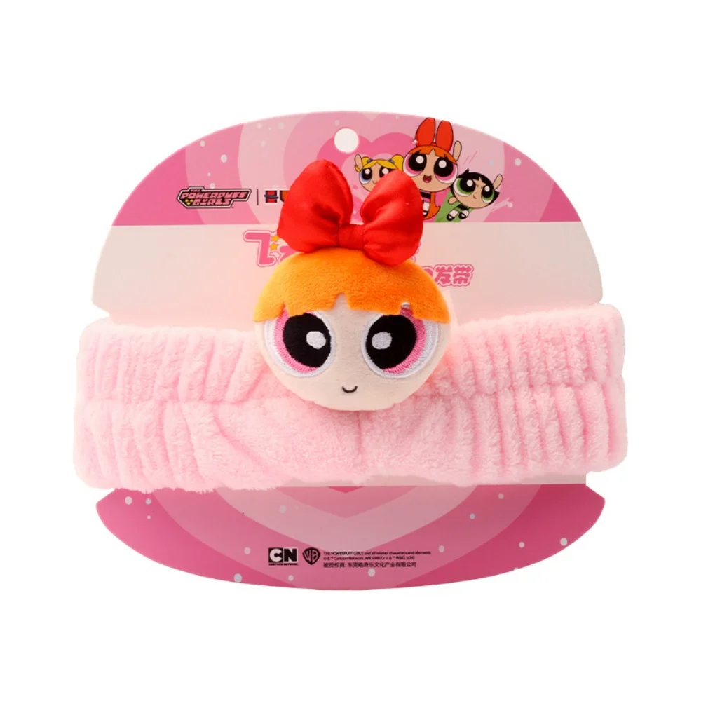 حقيقية الفتيات Powerpuff أفخم العصابات الشعر المرنة زهر فقاعات Buttercup حك الشتاء الفتيات هيرباند هدايا عيد الميلاد