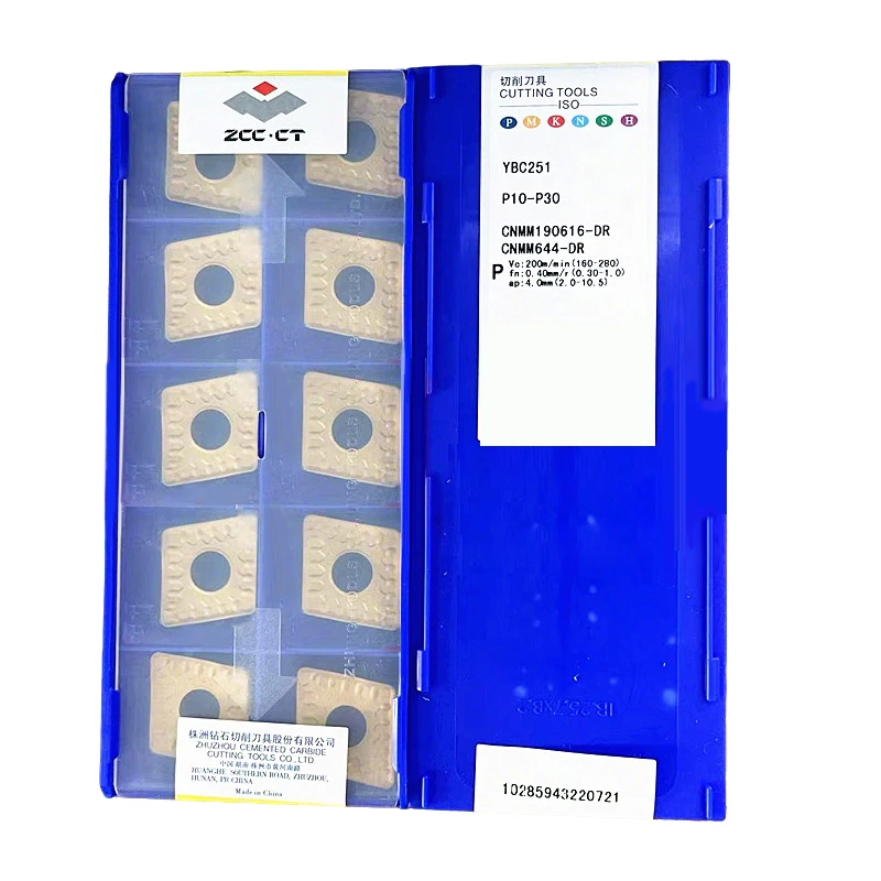 

ZCC.CT CNMM120412 CNMM120416 CNMM160612 CNMM160616 ZCC CNMM250924 HDR DR ER HPR ZCC CT Carbide Inserts CNC Turning Blades