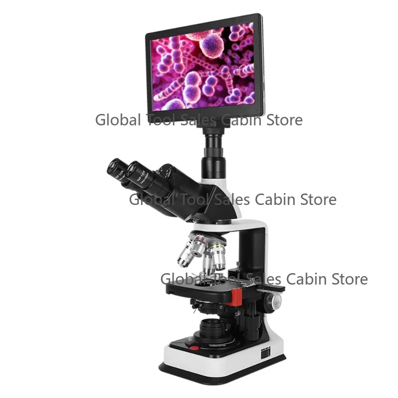 

Eyepiece Digital Electron Microscope Binocular Stereoscopic Microscope Stand Camera LED Light Source Trinocular Observation Head