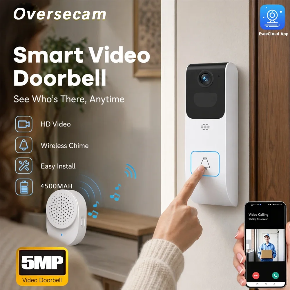 2k-dual-band-wifi-hd-video-doorbell-camera-with-two-way-intercom-infrared-nightvision-motion-detection-ip66-waterproof-eseecloud