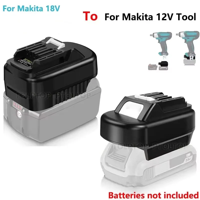 

Battery Adapter for Dewalt to for Makita12V Tools for Milwaukee 18V to for Makita12V Power Tools Drill Use