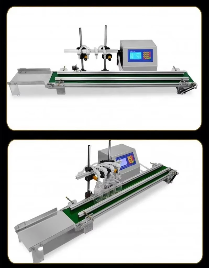 Automatic Small Liquid Beverage Juice Filler Peristaltic Pump Conveyor for Plastic Glass Cosmetic Honey Bottle for Oil Juice view 6