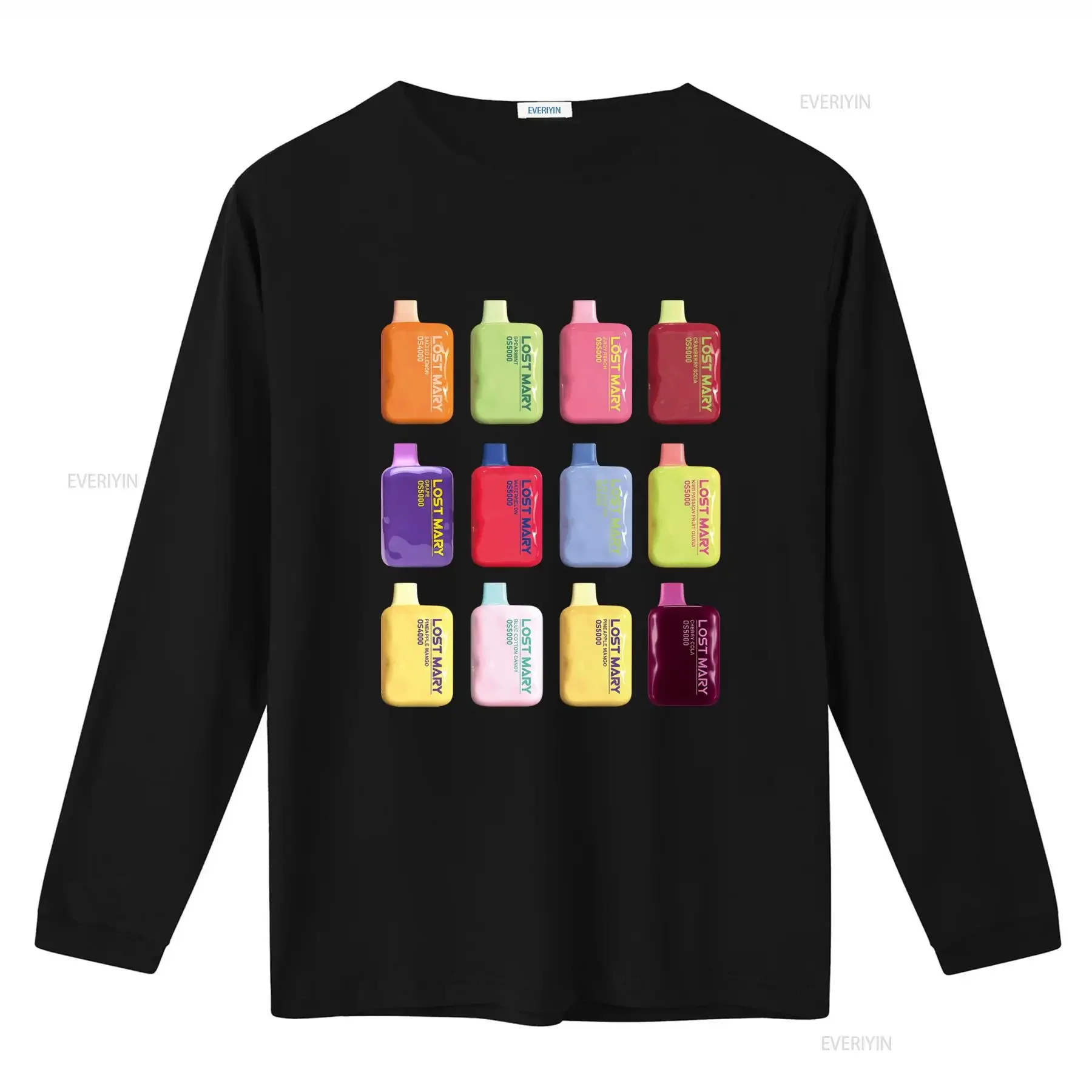 Lost Mary Vape T Shirt Funny Vaping Smoking Lover Joke Novelty Colorful Design Perfect for Enthusiasts vintage Washed Casual