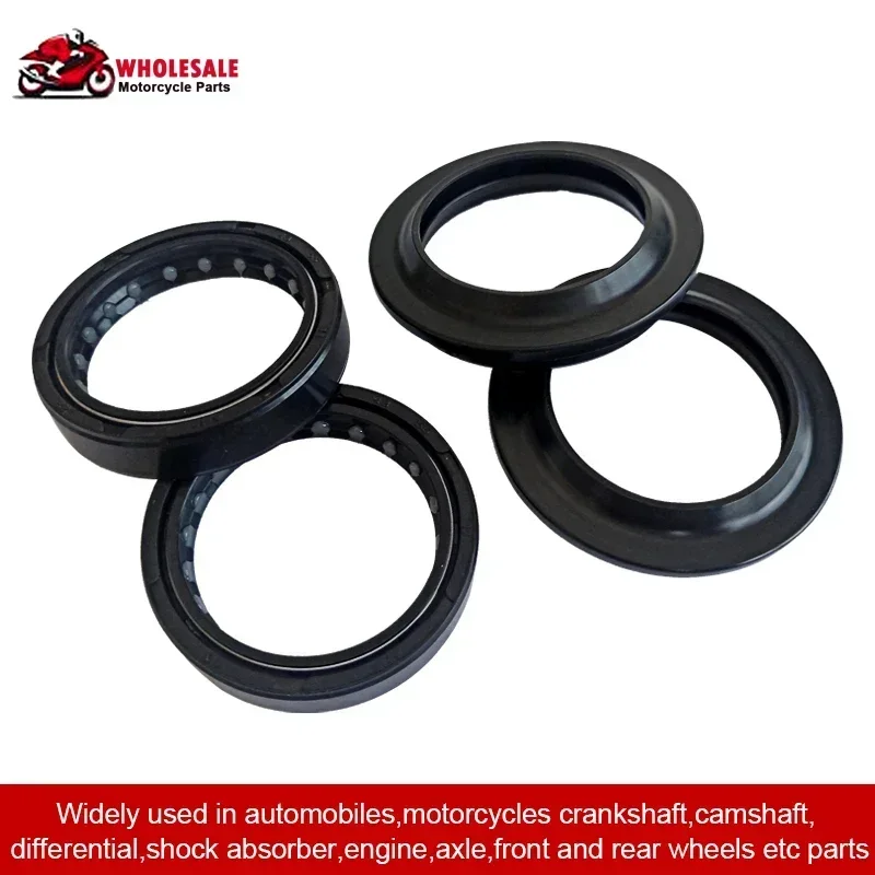 43x55x11 43*55 Front Shock Fork Damper Shaft Oil Seal Dust Cover For VICTORY CORY NESS JACPOT PREMIUM 1639 1643 1731 2006-2010