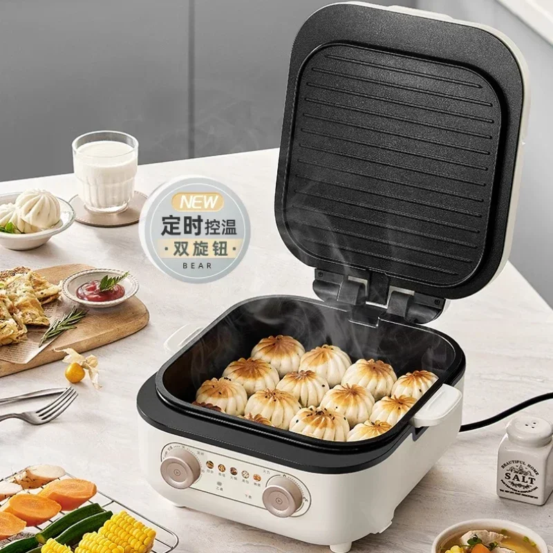 new Electric baking pan large firepower household double-sided heating frying pan detachable and washable hot pot