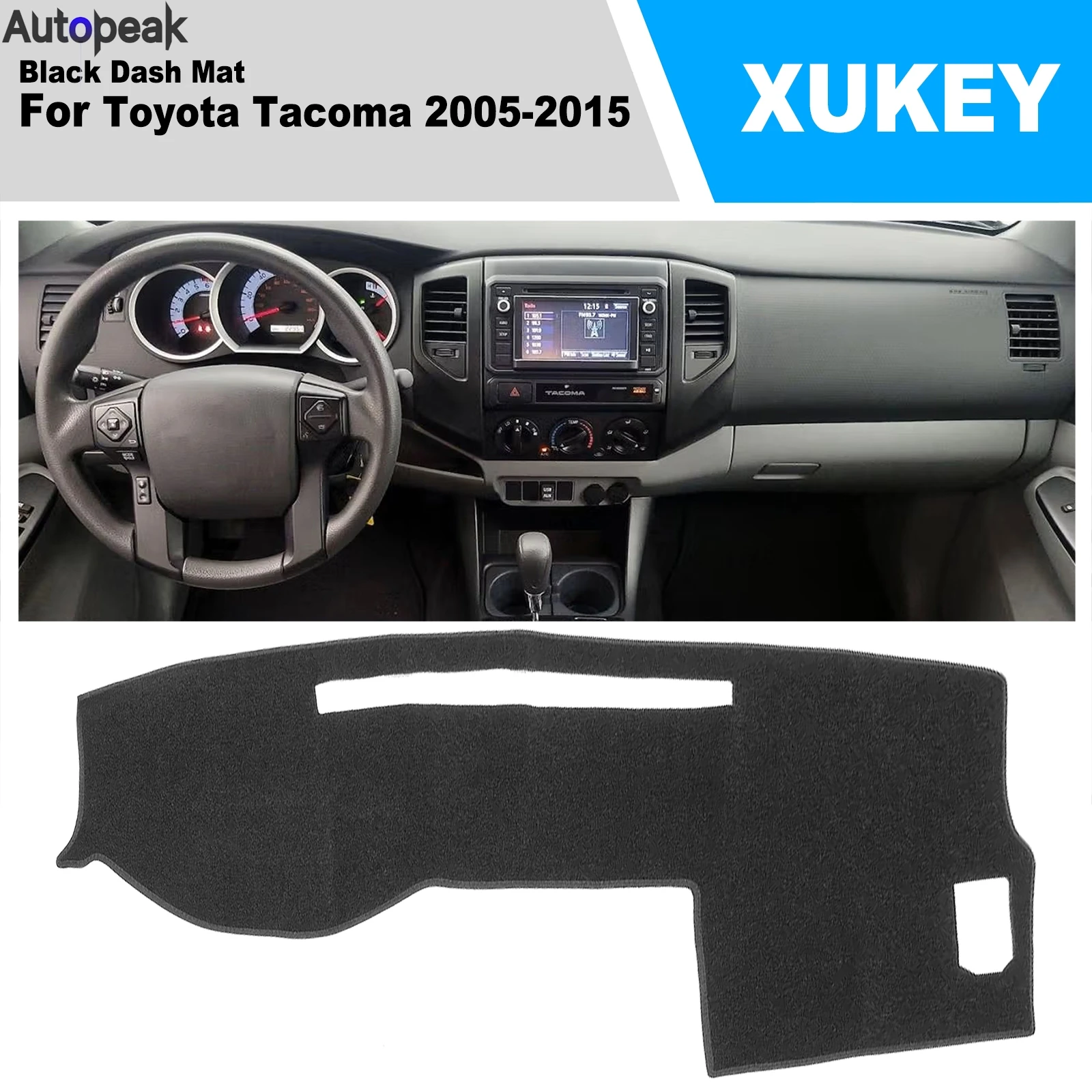 

Fit For Toyota Tacoma 2005 2006 2007 2008 2010 2011 2015 Dashboard Cover Dashmat Dash Mat Pad Sun Shade Dash Board 2012 2013