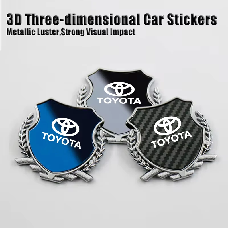 لتويوتا سيارة معدنية ملصق ماي سوي الجانب شعار نافذة الجسم شعار السيارة #1