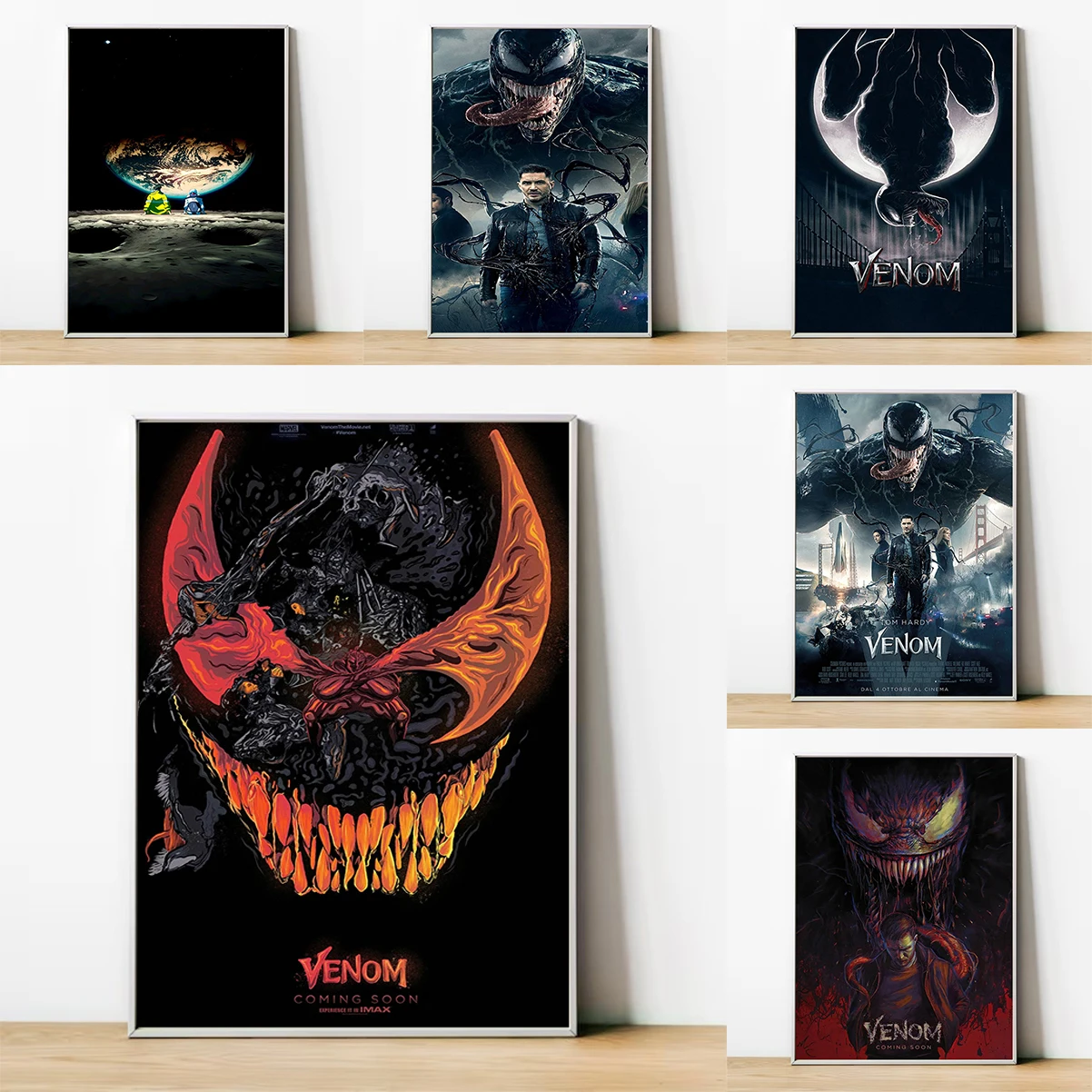 

2024 Movie Poster Venom The Last Dance Poster Decorative Prints Wall Painting Tableau Decoration Mural Decor for Room Vintage