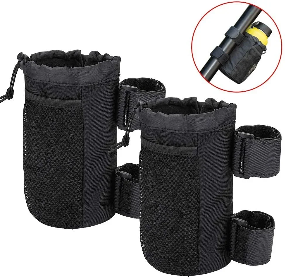 MTB Bike Bottle Holder Bicycle Handlebar Hanging Pouch Coffee Water Bottle Carrier Bag Cycling Bottle Cage Bicycle Accessories