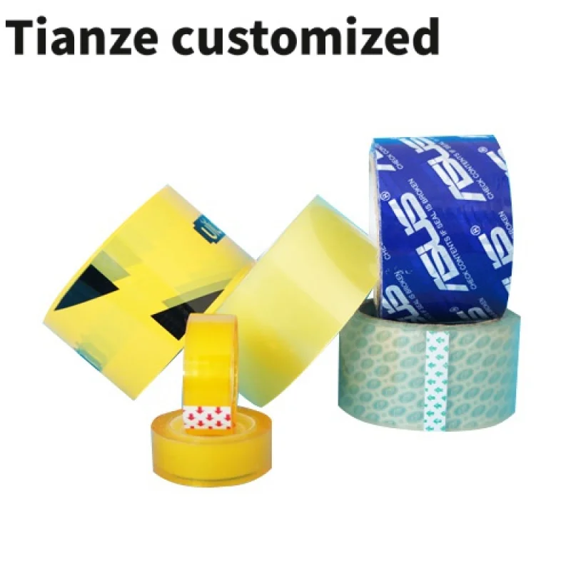 

10 pieces（custom）Customized BOPP logo printed sealing tape Cellotape Sellotape gifts adhesive packing tape