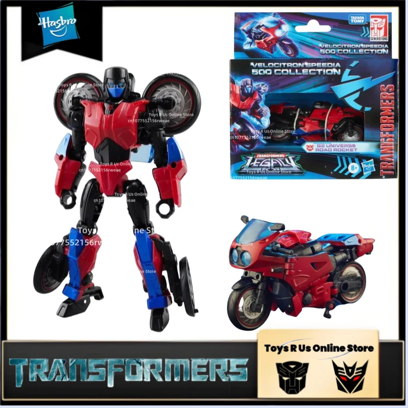 

In Stock Original Transformer Road Rocket G1 Movie Figure Model Anime Action Deformation Robot Motorcycle Festival Popular Toys