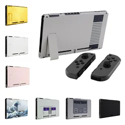 eXtremeRate Custom Console Back Plate with Kickstand DIY Replacement Housing Shell Case for Nintendo Switch Console