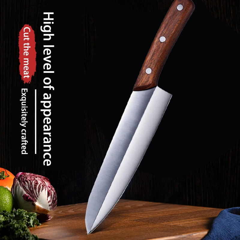 

All-purpose kitchen knife professional kitchen Japanese knife, precision stainless steel meat, fruit and vegetable sashimi knife