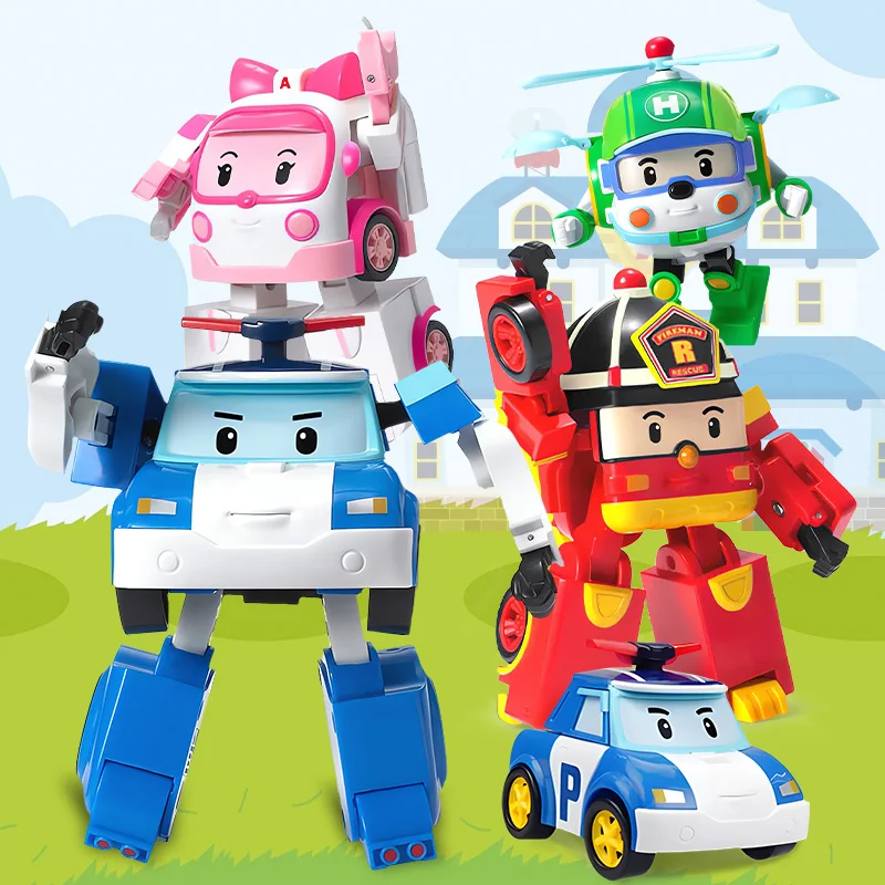 Picture 3: MINI TRANSFORMING ROBOT(POLI/ROY/AMBER/HELLY)