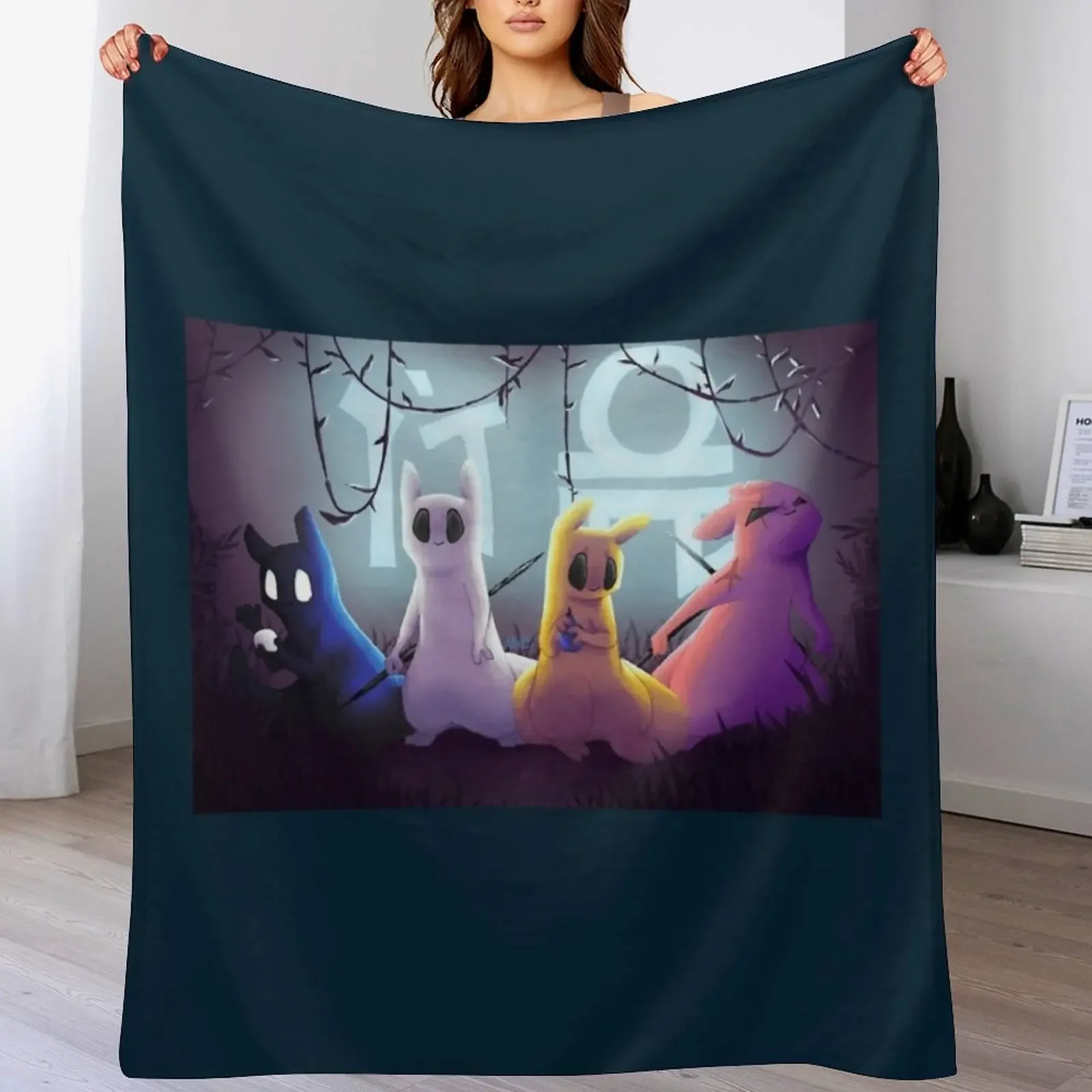 

Slugcats Throw Blanket Comforter Luxury Thicken Sleeping Bag For Sofa Thin Blankets