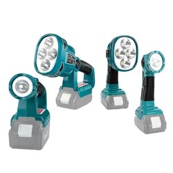 3W/9W/12W LED Working Light 3 inches 5 inches Suitable for Makita 18V Li-ion Battery with USB Port