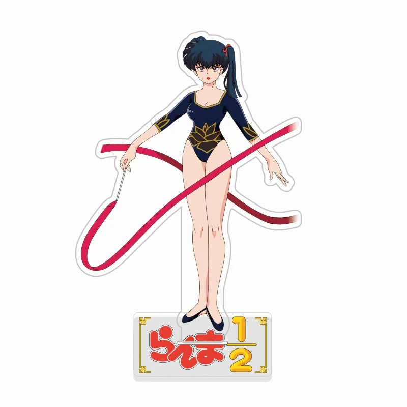 15cm japão anime ranma nibun no ichi figuras ranma tendo akane cosplay acrílico suporte modelo placa decoração de mesa sinal de pé prop