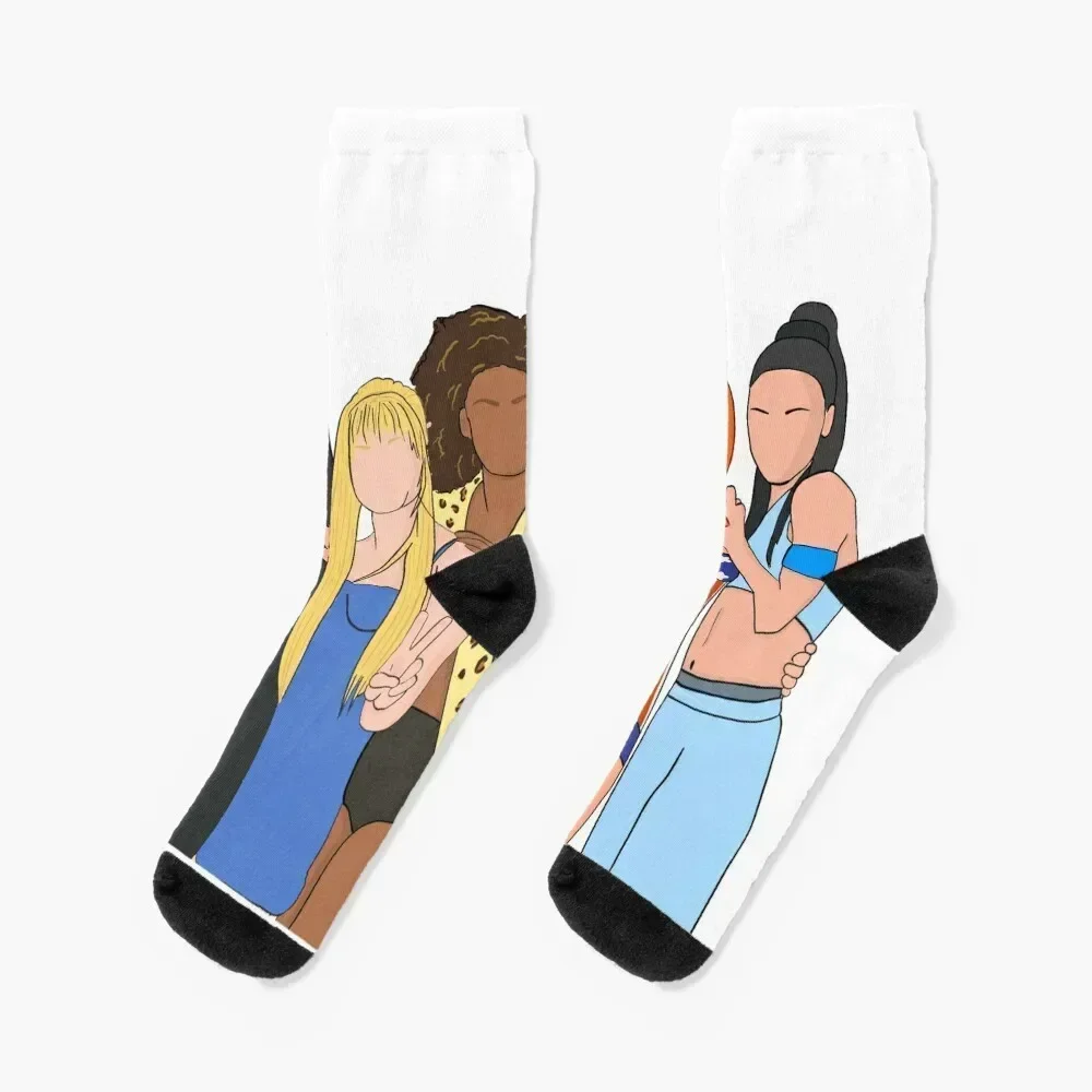 Spice Girls Socks designer warm winter cotton floor Socks For Women Men's