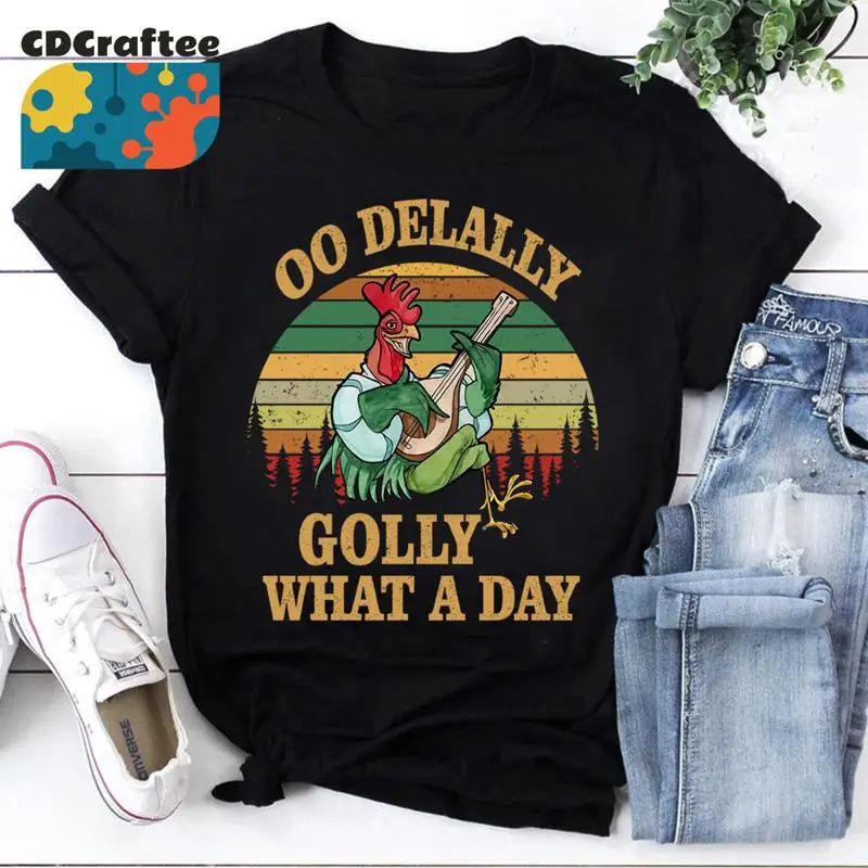 

Oo De Lally What A Day Rooster Bard Vintage T Shirt Robin Hood Alan Dale