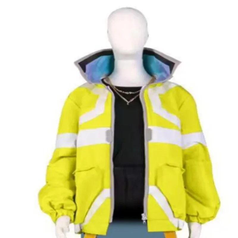 Cyberpunk Edge Walker maschio piombo David felpa con cappuccio a tema Rebecca 2077 Costume Cospaly Cyber