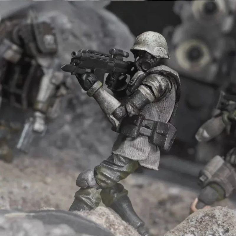 Auf Lager 2025, Original Acid Rain World Acghk Convention Exclusive Fav-C03 Fav-C04 Actionfigur Modell, Militär-Sammlerspielzeug