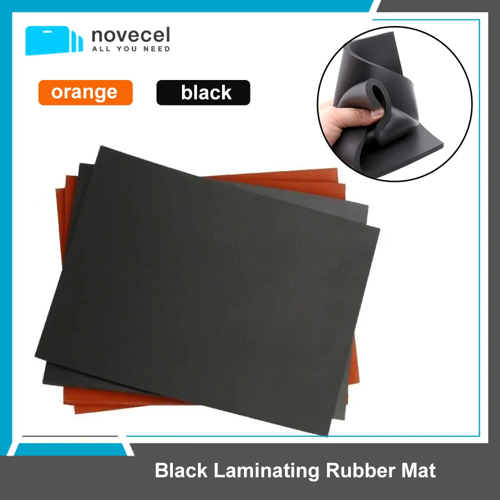 Novecel Super soft Universal Silicone Mat Free Cutting OCA Vacuum Lamination Machine Rubber Mat LCD OLED Screen Repair Tool