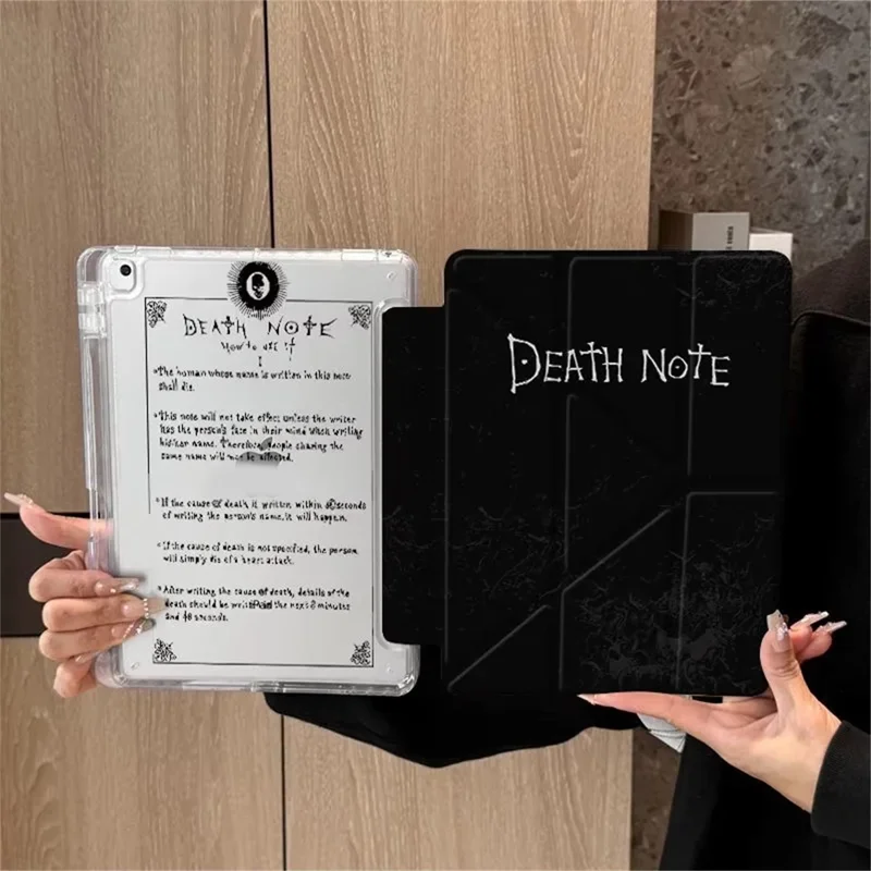 Gothic Style Black English Niche Creative Tablet Case For iPad Pro 13 11th A16 12.9