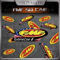 FMF So Calif POWERCORE2 Motorcycle Accessories Exhaust Pipes Reflective Sticker Decor Body Fairing Fender Waterproof Decals