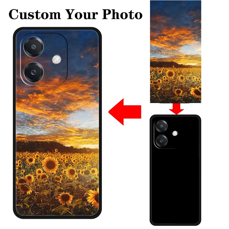 Customized DIY Soft Silicone TPU Phone Case For OPPO A40 4G A3X A3 A60 A5X A2X A5 A5i A5m A60 Cover Oppo Reno 12 Pro 14F Case