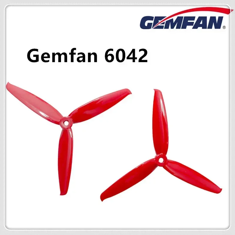 4pcs/2pairs Gemfan Flash 6042 6 Inch 3-Blade PC CW CCW Propeller for RC Models Multicopter Frame ESC Spare Part Accessories