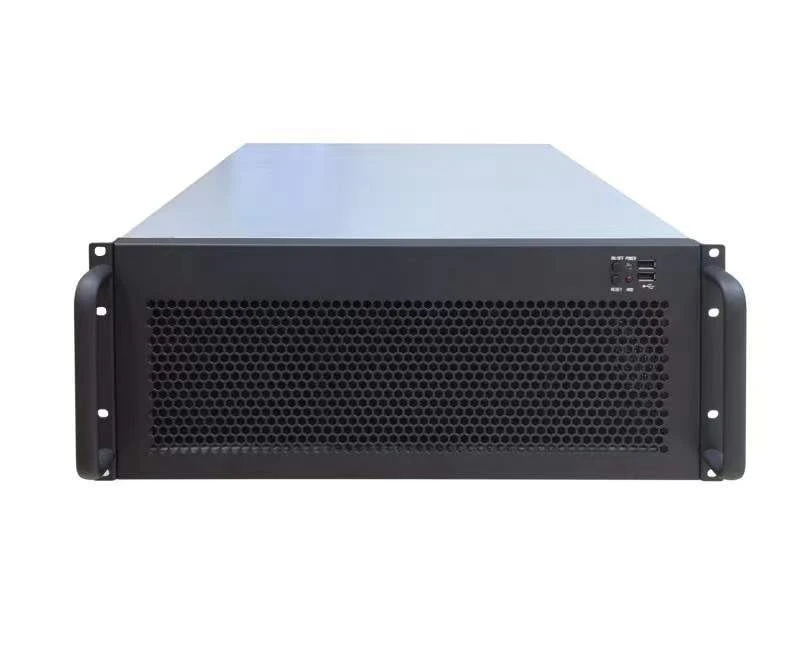 4U Industrial Rack Server Case For IDC Room, Multi GPU Support, Compatible 847 Mainboard, Silent Cooling AI Rendering Chassis