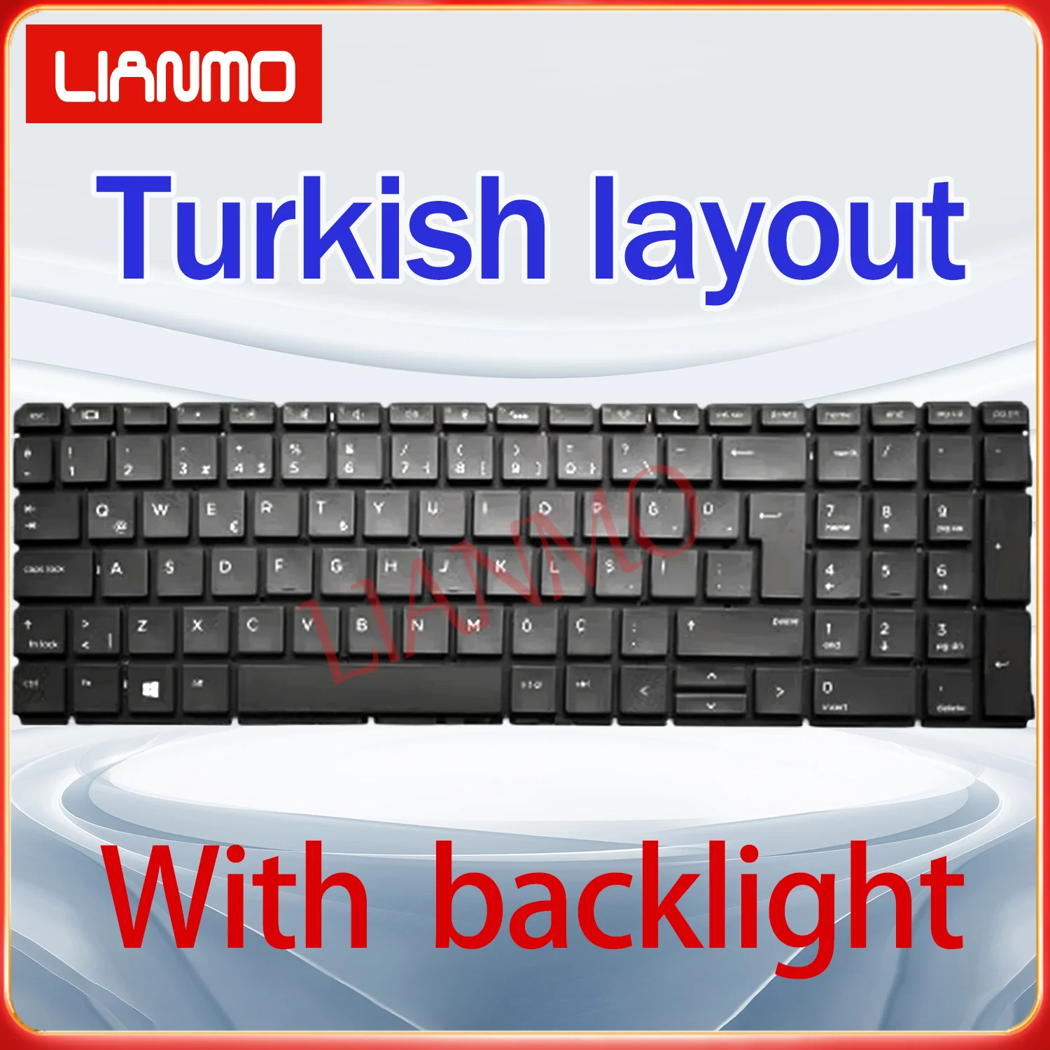 Slovenia/Turkish/UK/US layout for HP ProBook 455R 450 G6 G7 PRO15 G2 G3 HSN-Q25C Q16C Q22C backlight keyboard