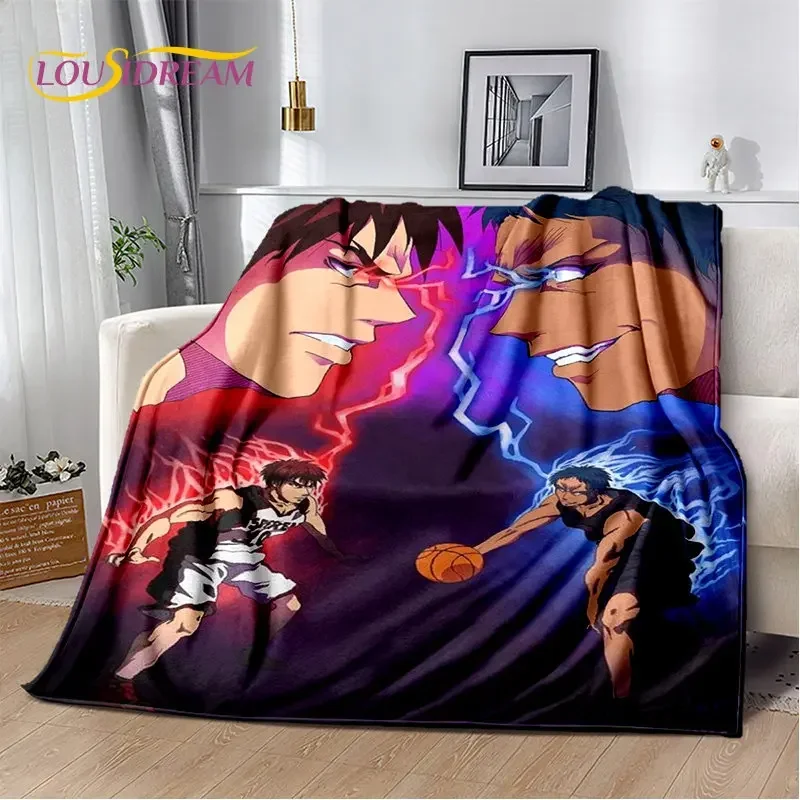 

Kuroko's Basketball Anime Cartoon Soft Plush Blanket,Flannel Blanket Throw Blanket for Living Room Bedroom Bed Sofa Picnic Cove