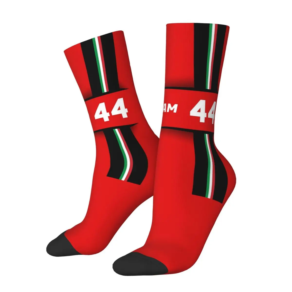 F1 2025 - #44 Hamilton Socks Harajuku Super Soft Stockings All Season Long Socks Accessories for Man's Woman's Gifts