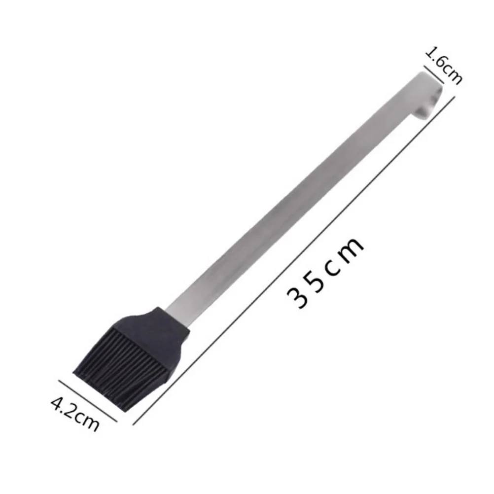 

Silicone Oil Brush Kitchen Tool Non Stick Pastry BBQ Baking Brush Reusable Design Dishwasher Compatible