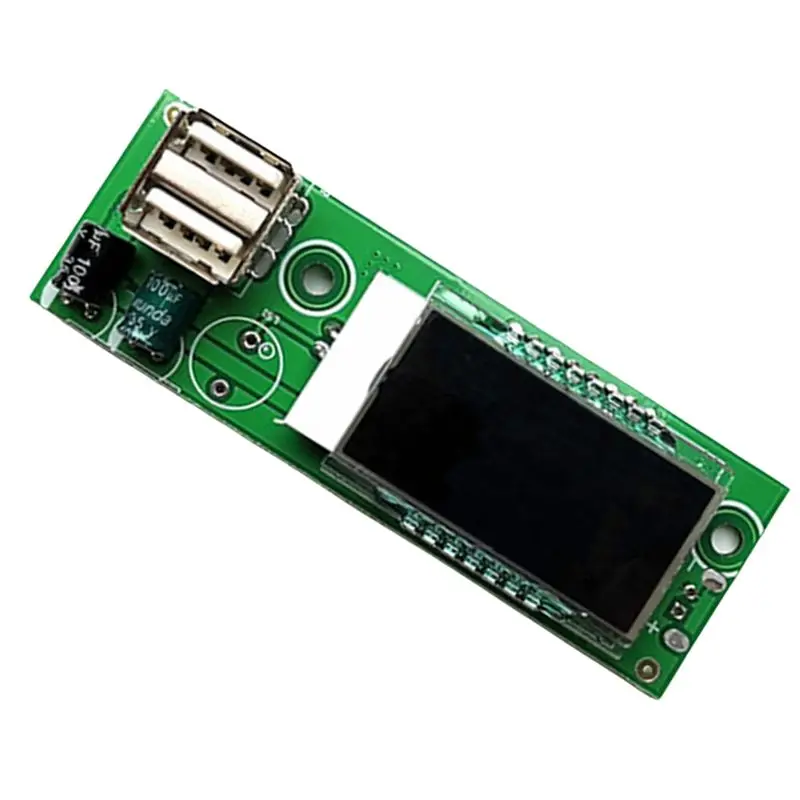 AED6-Acid Lithium Battery Voltmeter Battery Capacity Tester LCD Digital Voltage Tester Module USB Battery Level Indicator