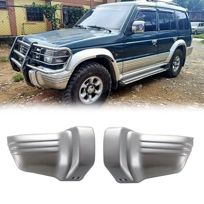 Front Right Bumper Corner Kit Without Holes For Mitsubishi PAJERO / MONTERO MK2 V33 1990-2000