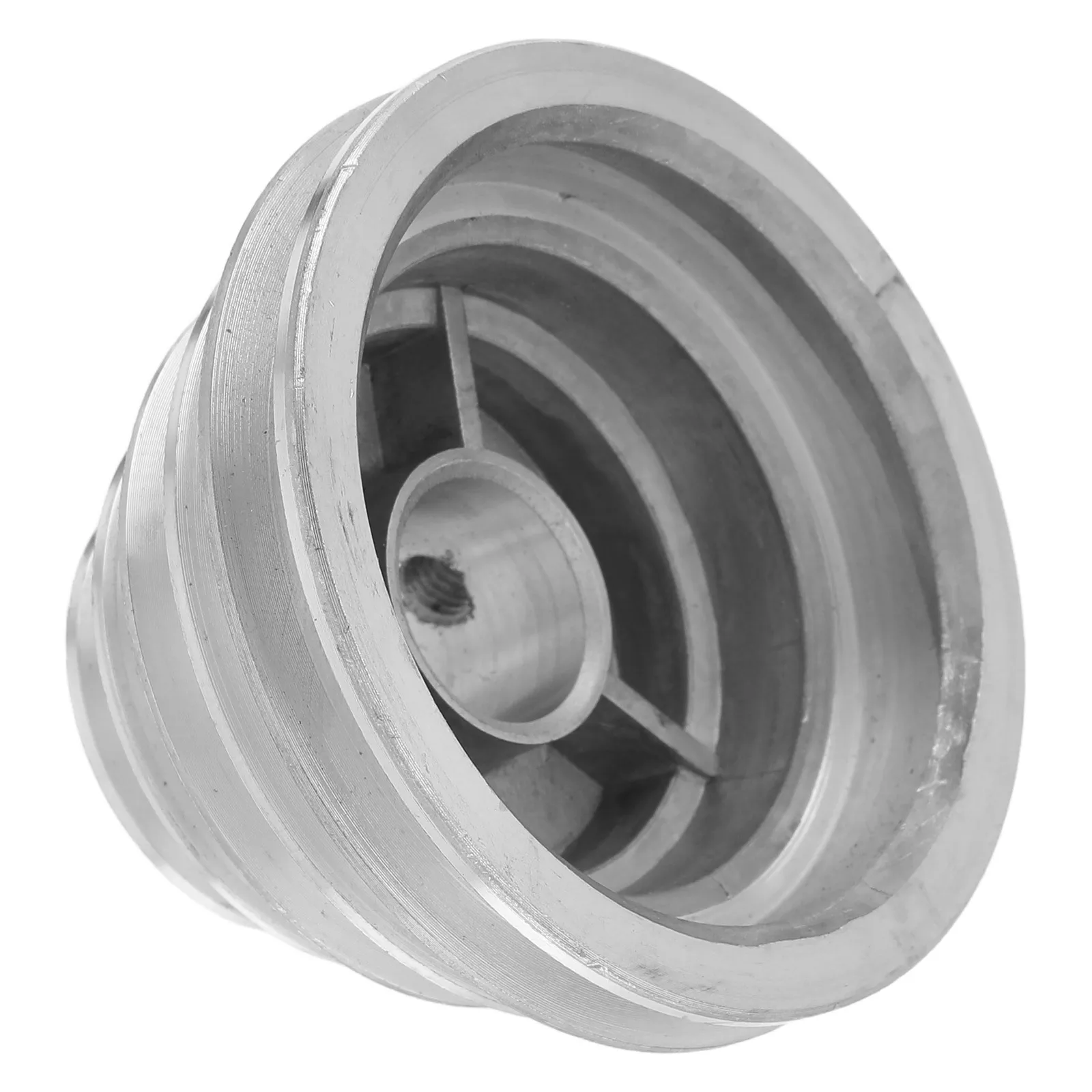 

5-Step Aluminum Drill Press Pulley Wheel 22Mm Bore 44-89Mm Od Adjustable Speed V-Belt Pulley For Metalworking Tools Replacement