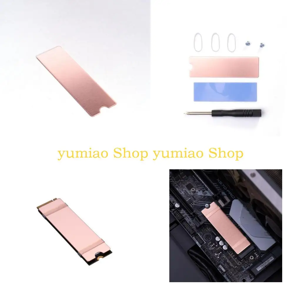 

587B M.2 2280 SSD Heat Sink For Better Performances And Reliability Easy to Install