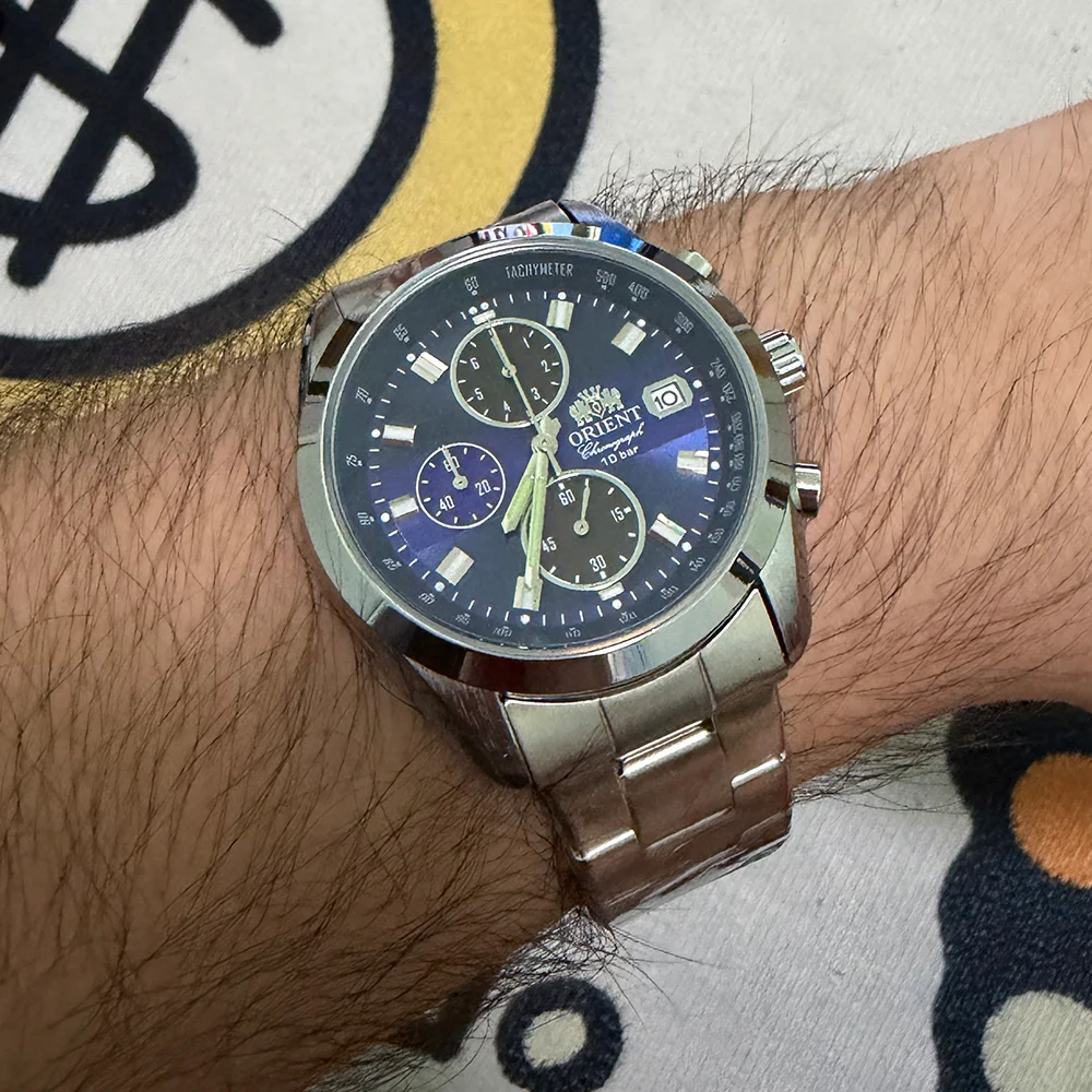 2026 AAA Super Orient Original Brand Watches For Mens Multifunctional Chronograph Luminous Auto Date Wristwatch AAA Male Clocks