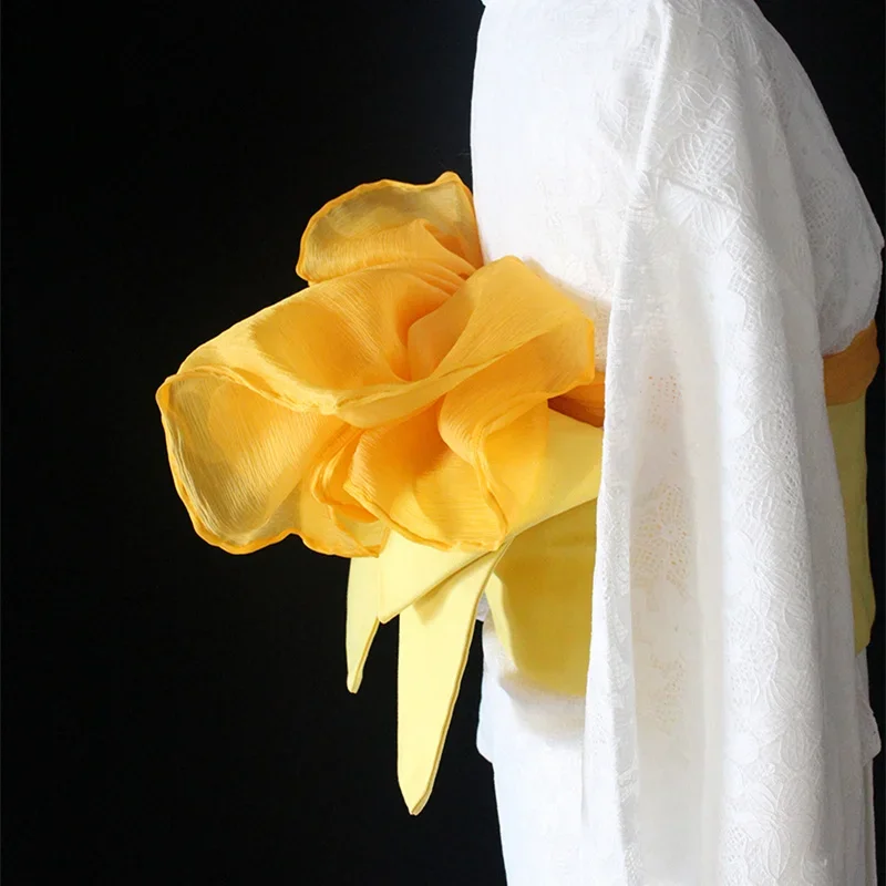 Cintura Kimono Giapponese a Maglia Povera Hakata Obi per Abito da Donna Cinturino Decorativo