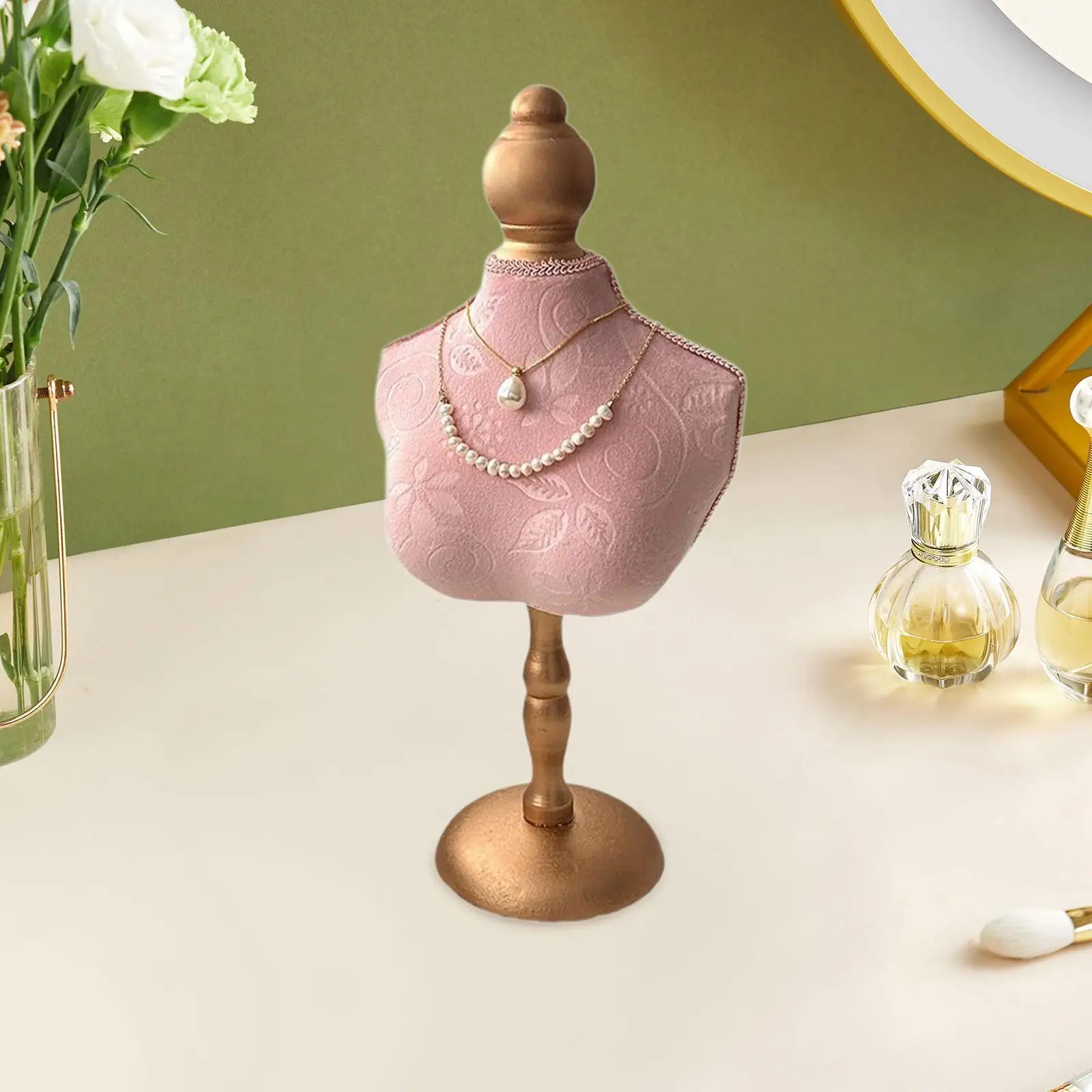 

Jewelry Display Bust Necklace Mannequin Holder Jewelers jewelry organizer for Selling Necklace Pendant Female Dress Form