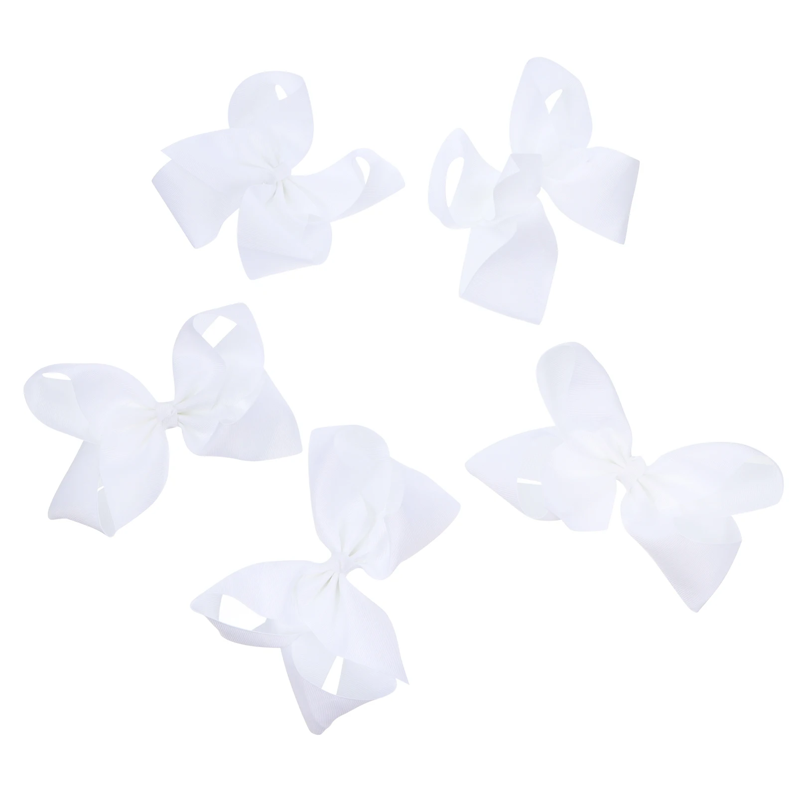 

5pcs Bowknot Hair Clips Decorative Hairpins For Kids Lovely Bow Hairpin Barrettes Delicate Hair Bows Party Birthday Gift