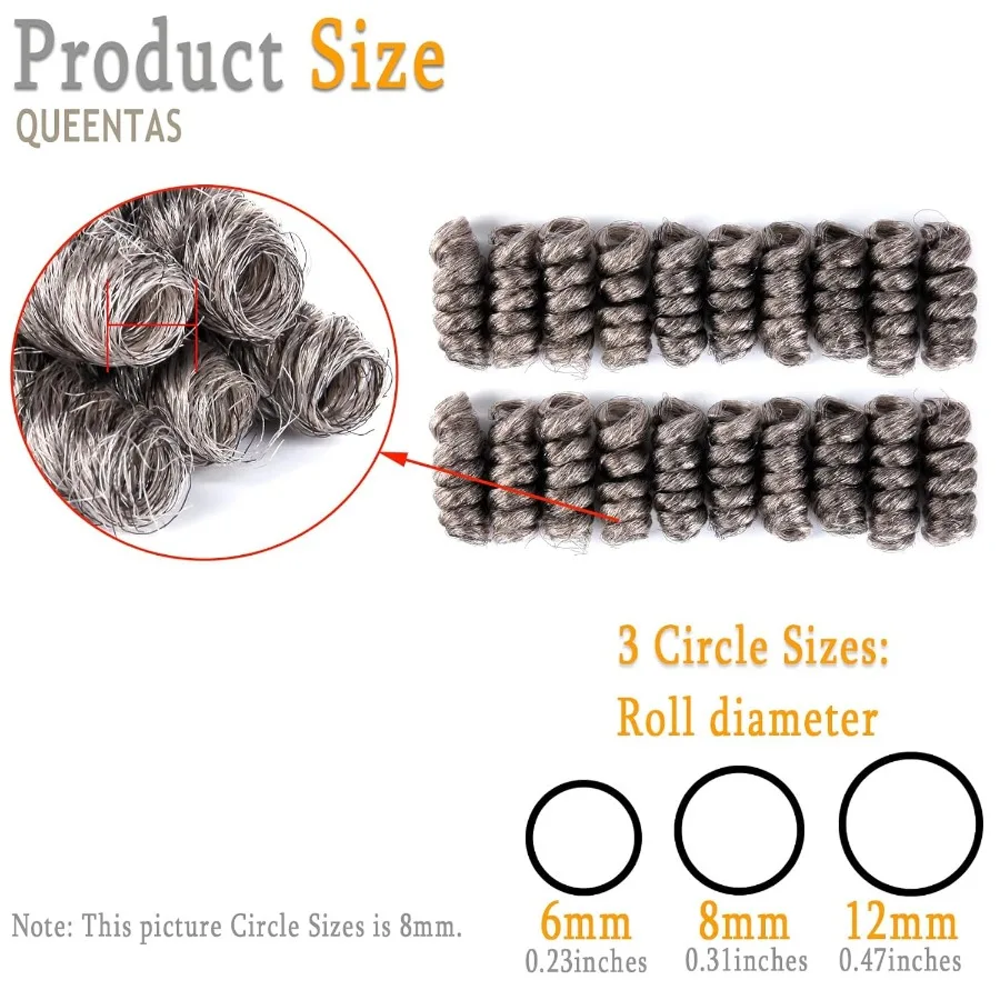 Paquete de 3 extensiones de cabello de ganchillo rizado de rebote jamaicano para mujeres negras, pelo de ganchillo gris sintético Afro Passion Twis, 10 pulgadas