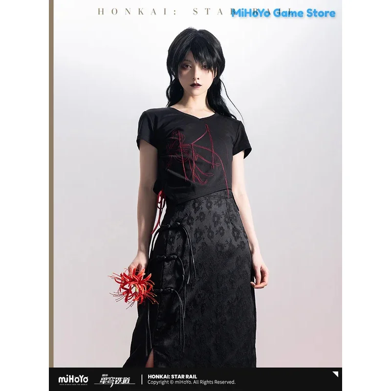 [Genuine] Blade Short Sleeve MiHoYo Official Honkai Star Rail Blade Theme Impression Series T-shirts Doujin Cosplay Couple Top