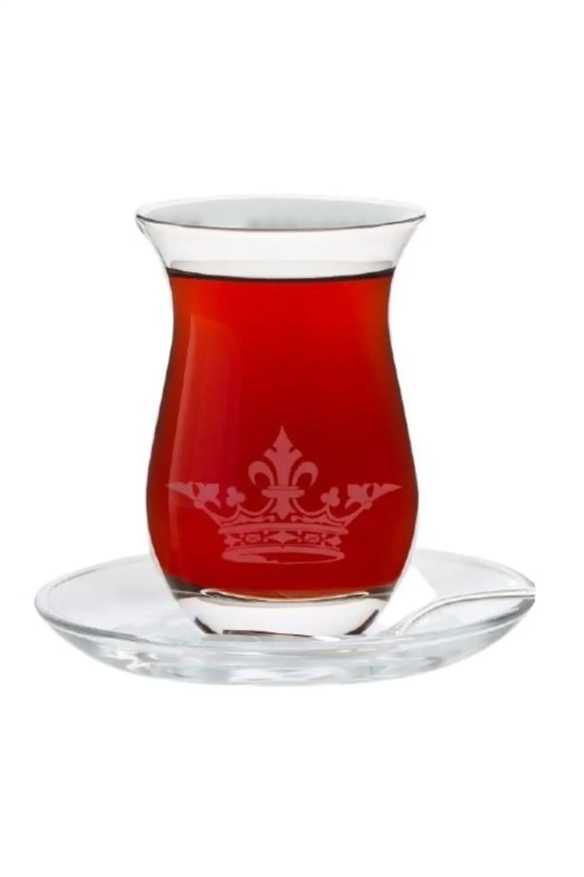 

Uras King 12 Piece Tea Set Kit 6 Personality English Tea Cup Glass Cup